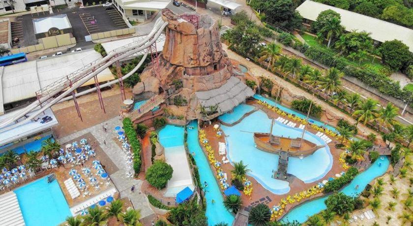 Piazza Diroma - Com Acesso Acqua Park Cn-Go Aparthotel Caldas Novas Exteriör bild