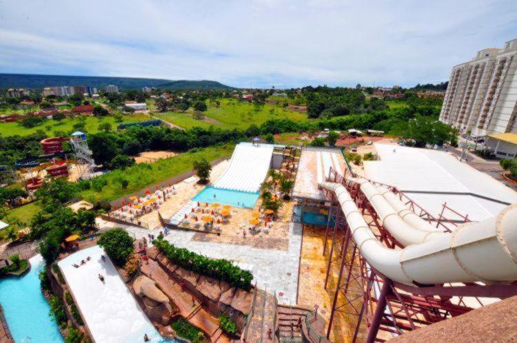 Piazza Diroma - Com Acesso Acqua Park Cn-Go Aparthotel Caldas Novas Exteriör bild