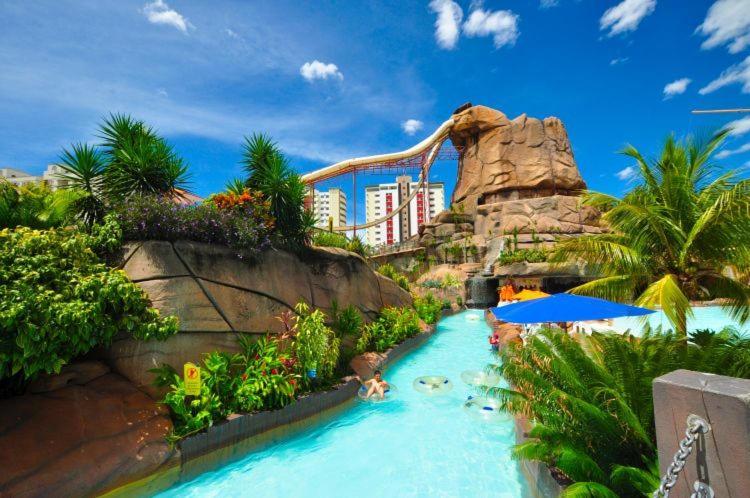 Piazza Diroma - Com Acesso Acqua Park Cn-Go Aparthotel Caldas Novas Exteriör bild