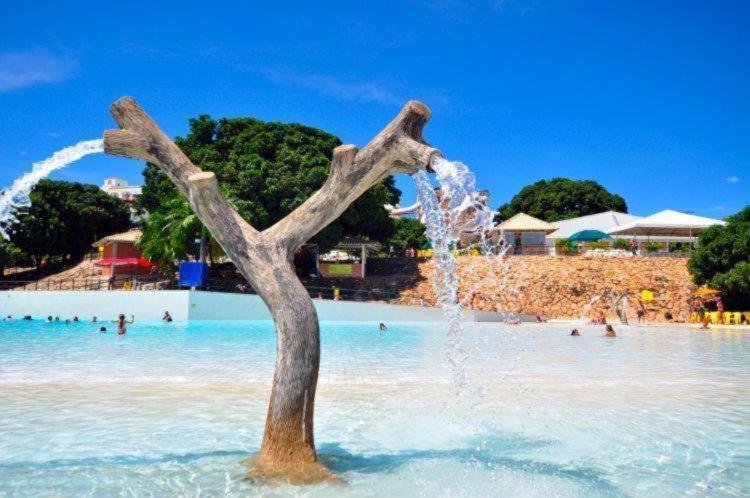 Piazza Diroma - Com Acesso Acqua Park Cn-Go Aparthotel Caldas Novas Exteriör bild