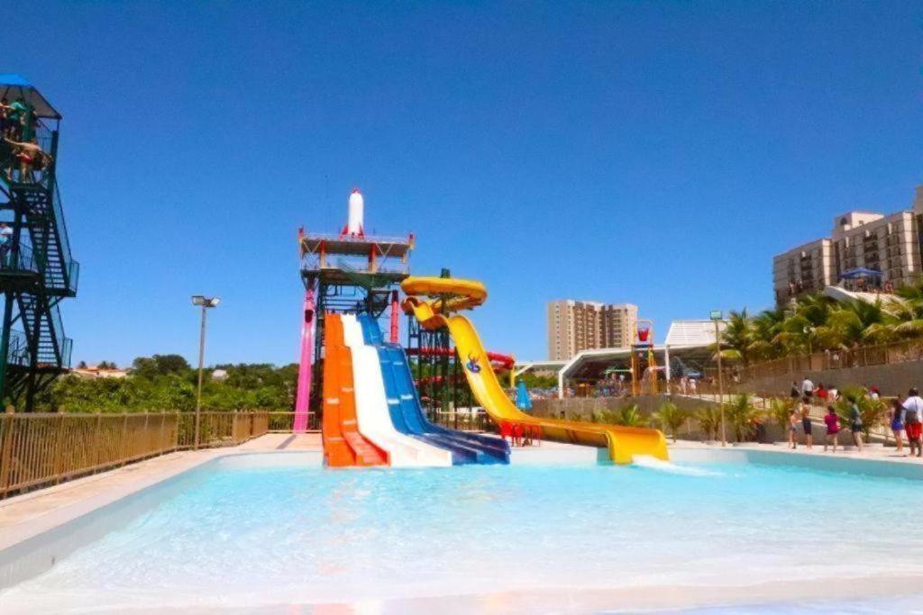 Piazza Diroma - Com Acesso Acqua Park Cn-Go Aparthotel Caldas Novas Exteriör bild