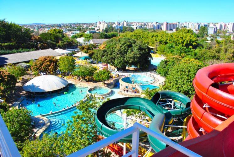 Piazza Diroma - Com Acesso Acqua Park Cn-Go Aparthotel Caldas Novas Exteriör bild