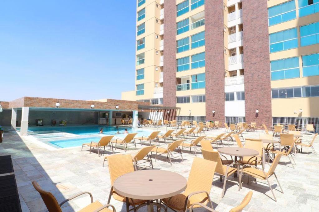 Piazza Diroma - Com Acesso Acqua Park Cn-Go Aparthotel Caldas Novas Exteriör bild